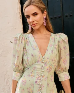 Vestido Flores Sinza