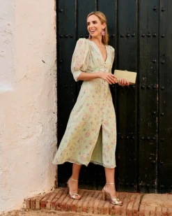 Vestido Flores Sinza