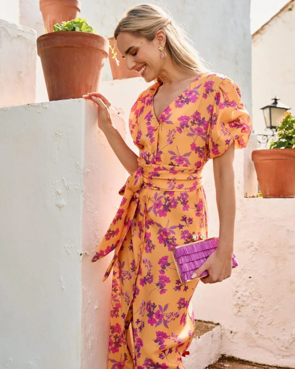 Vestido Flores Sua