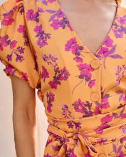 Vestido Flores Sua