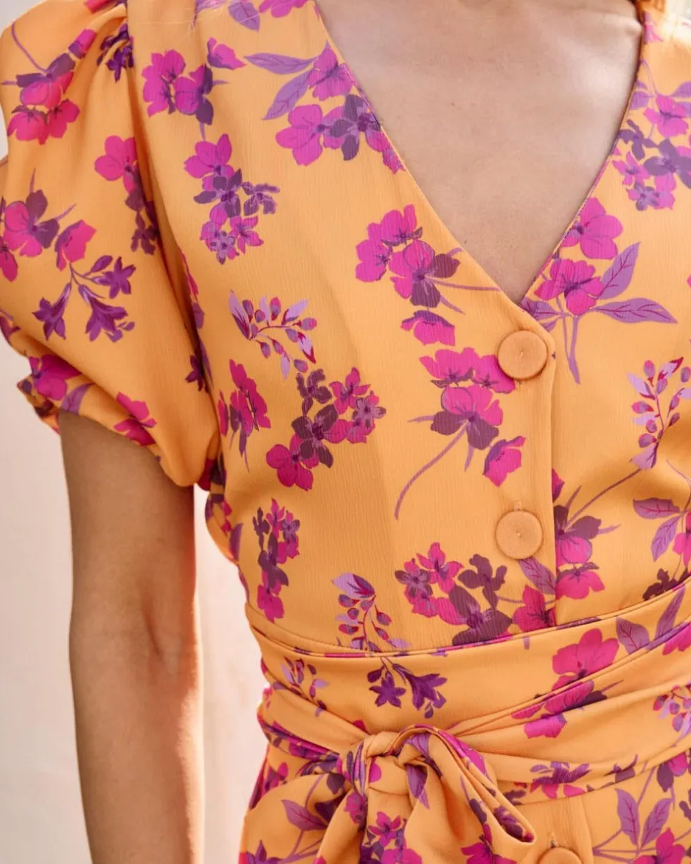 Vestido Flores Sua