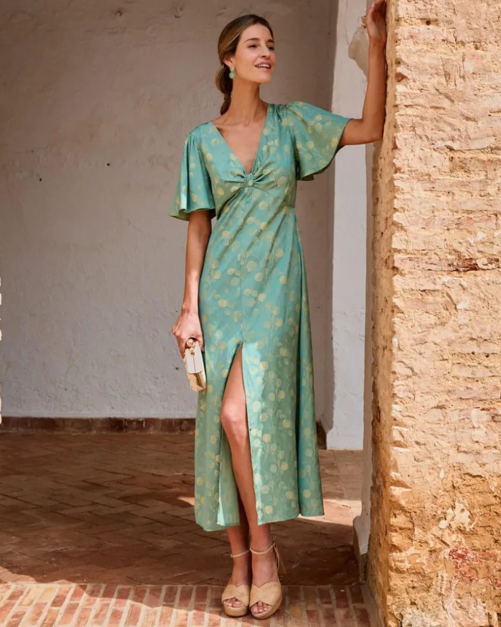 Vestido Largo Esmeralda