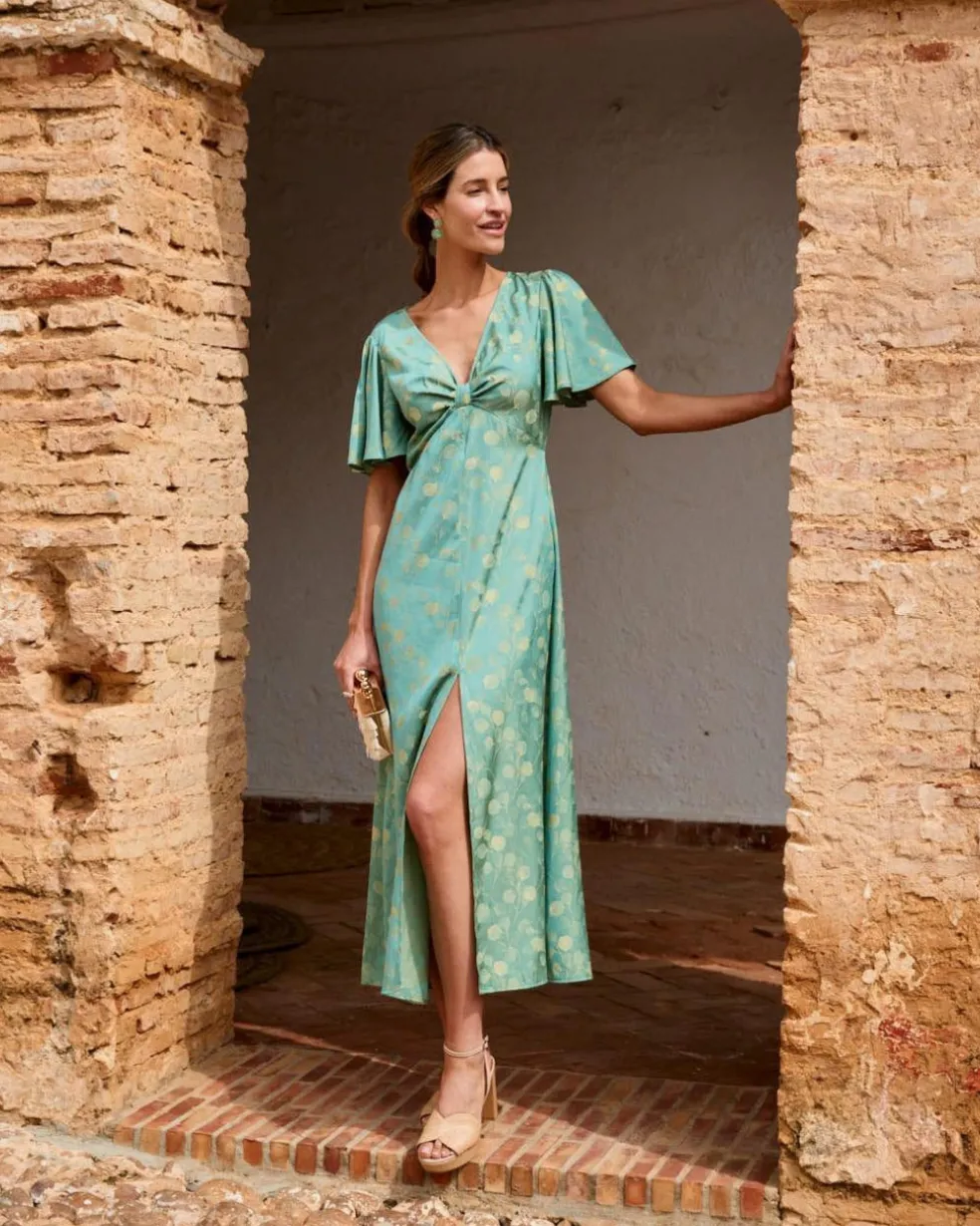 Vestido Largo Esmeralda