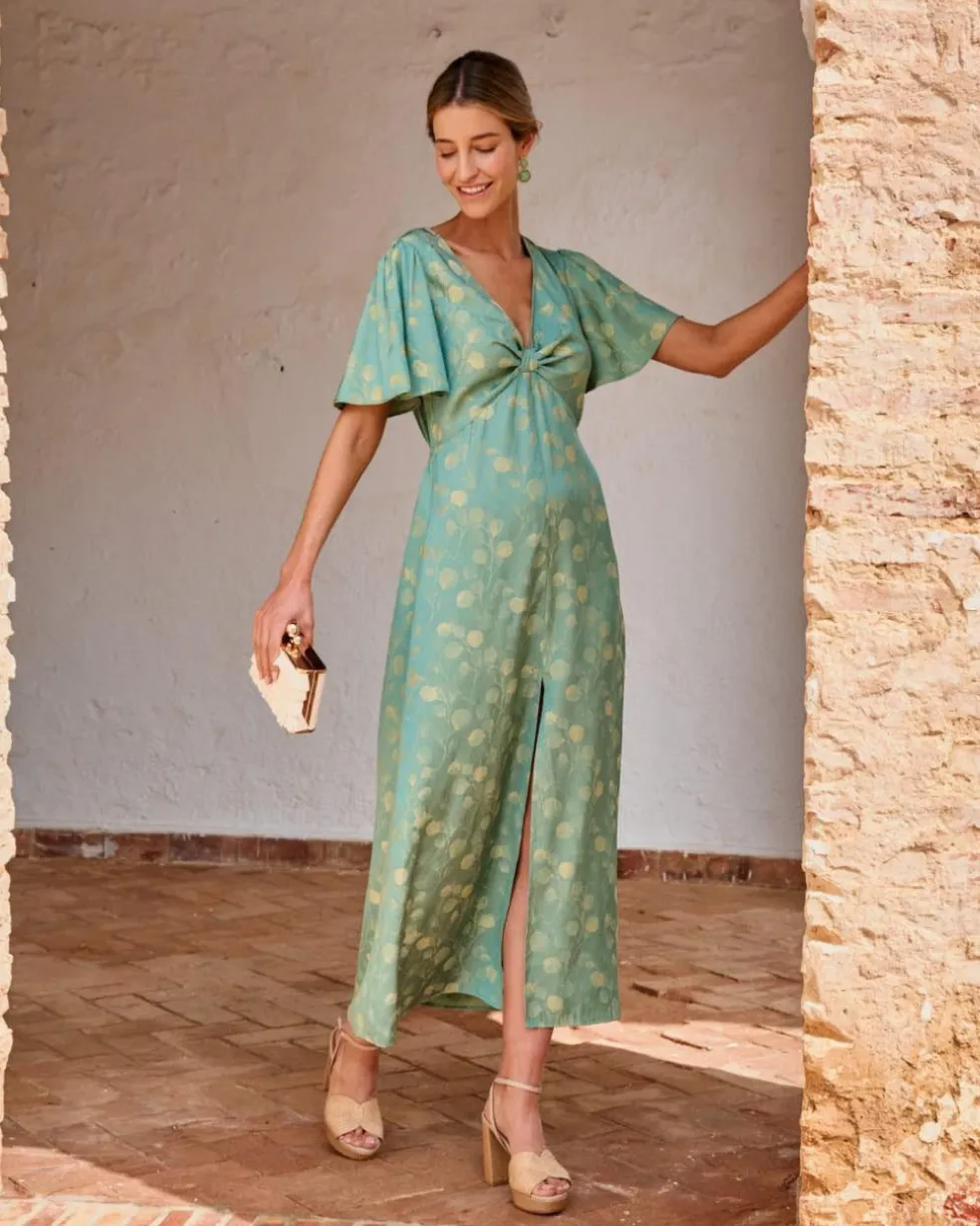 Vestido Largo Esmeralda