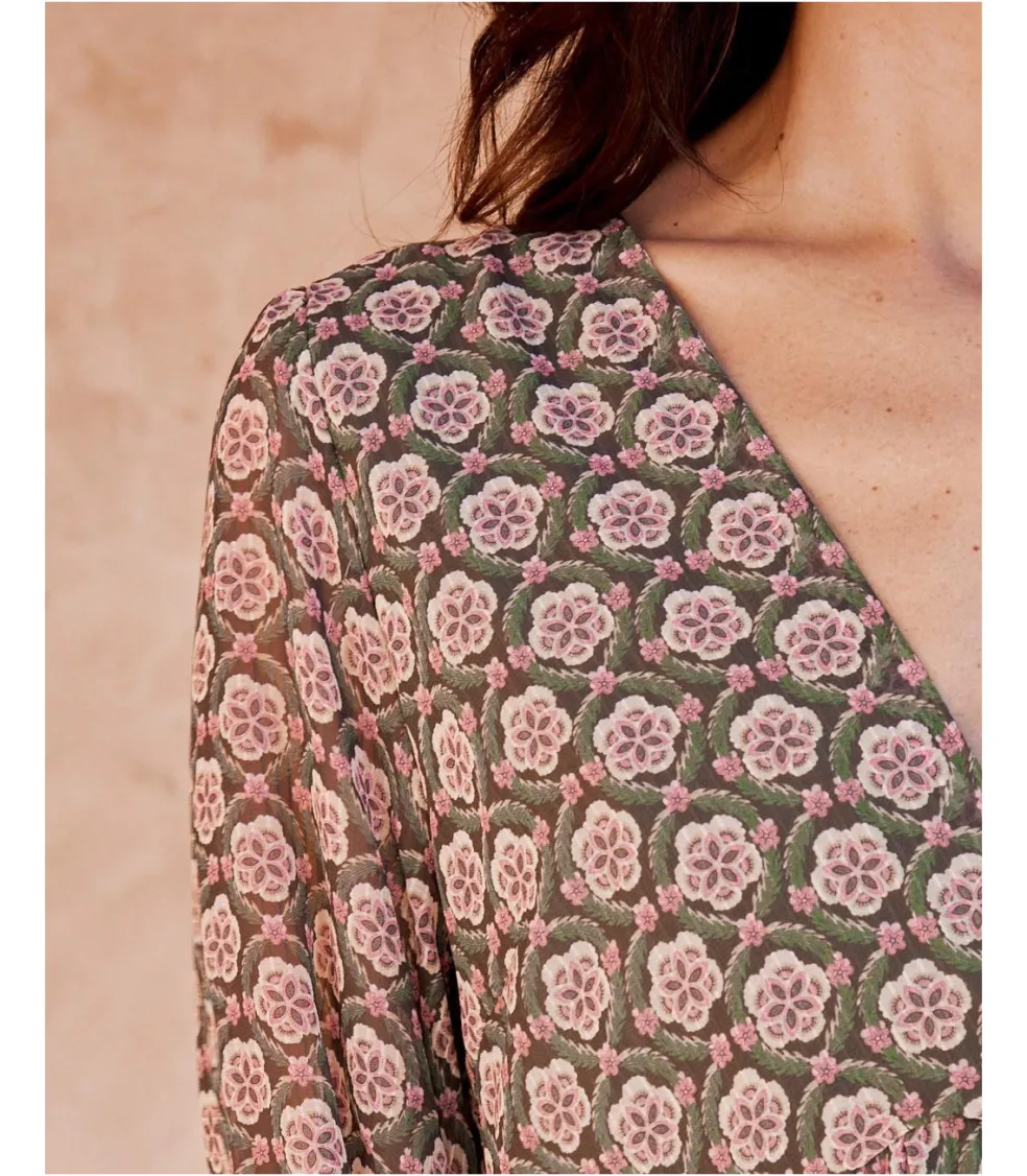 Vestido Largo Florali