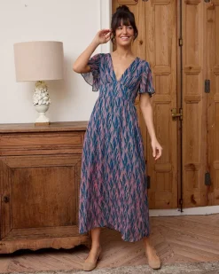 Vestido Largo Océano