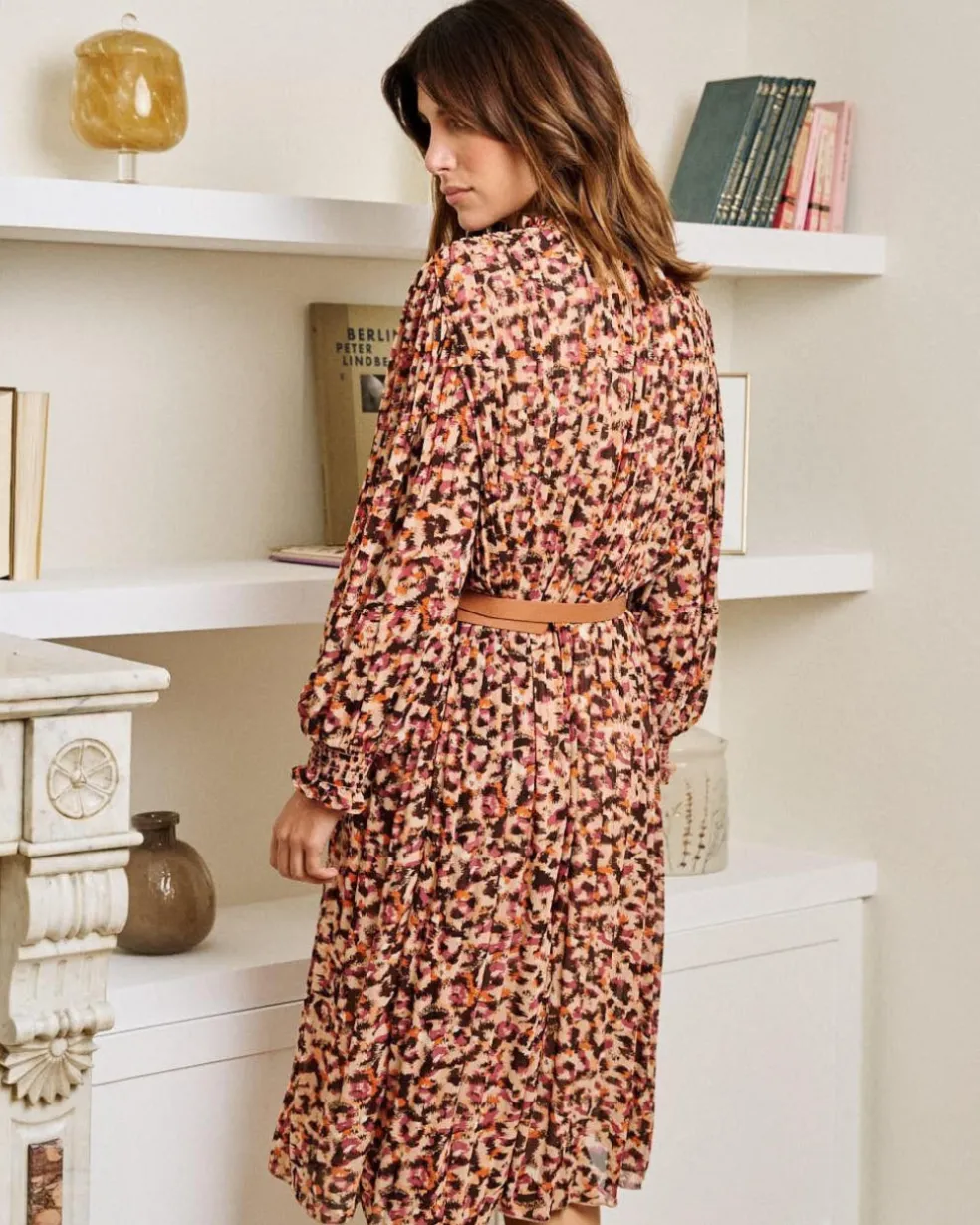 Vestido Midi Pliza