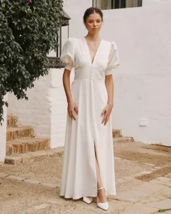 Vestido Novia Cala
