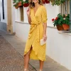Vestido Nudo Adrianna