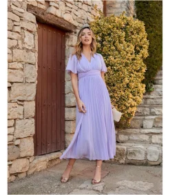 Vestido Plisado Gema