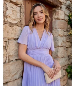 Vestido Plisado Gema
