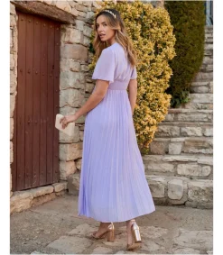 Vestido Plisado Gema