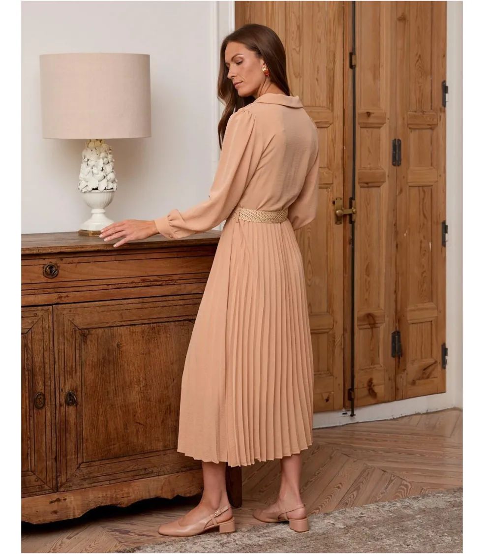 Vestido Plisado Mindy